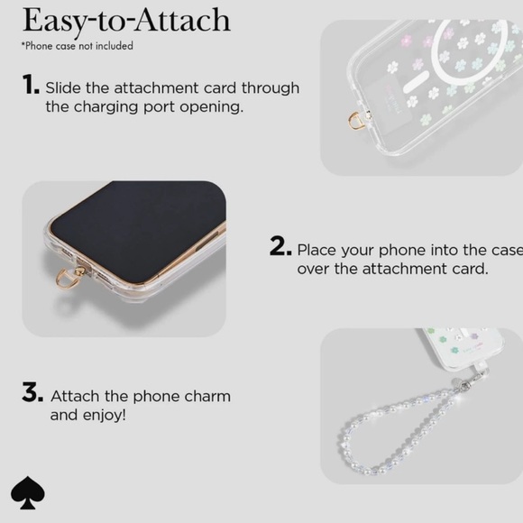 NIB Kate Spade ♠️ ROCK CANDY Phone Charm/Wristlet NWT - Picture 8 of 10